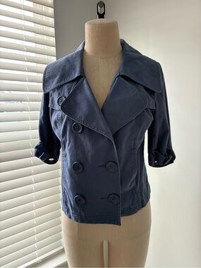 VTG Red Camel Women's Double Breasted 3/4 Sleeve Jacket